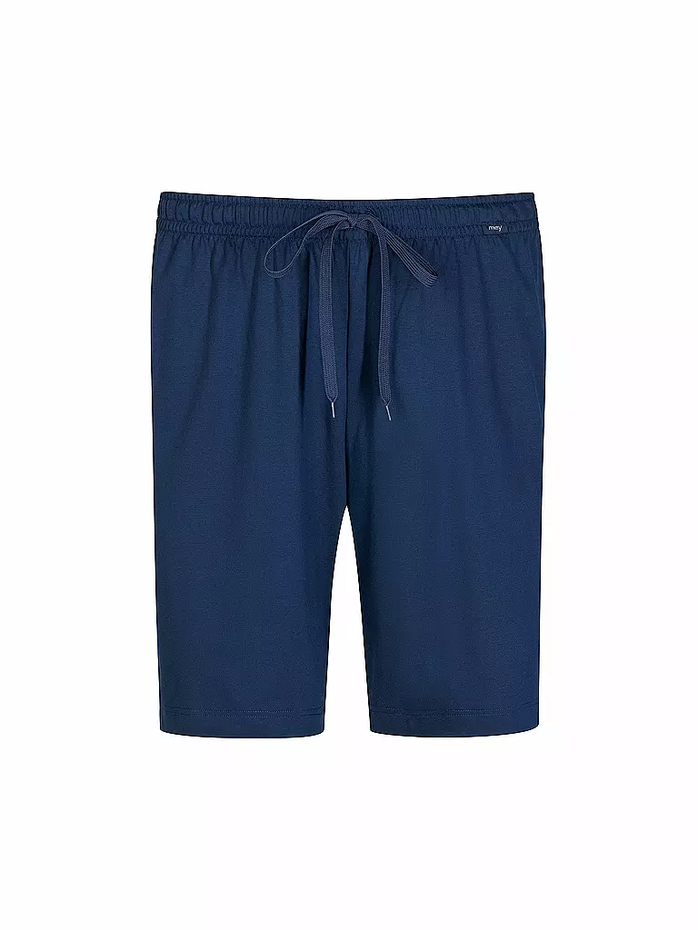 MEY Pyjamahose - Shorts Neptune blau