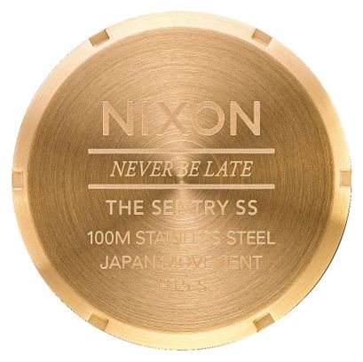 Montre Sentry SS Or Noir