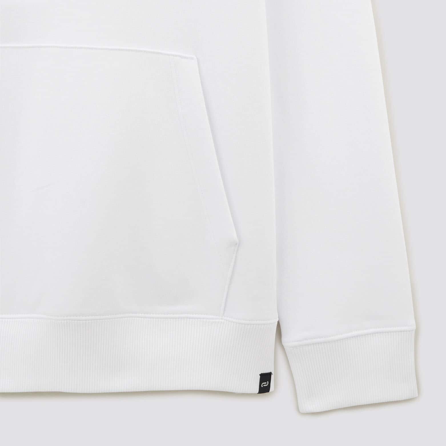 Sweat à capuche essentiel Blanc