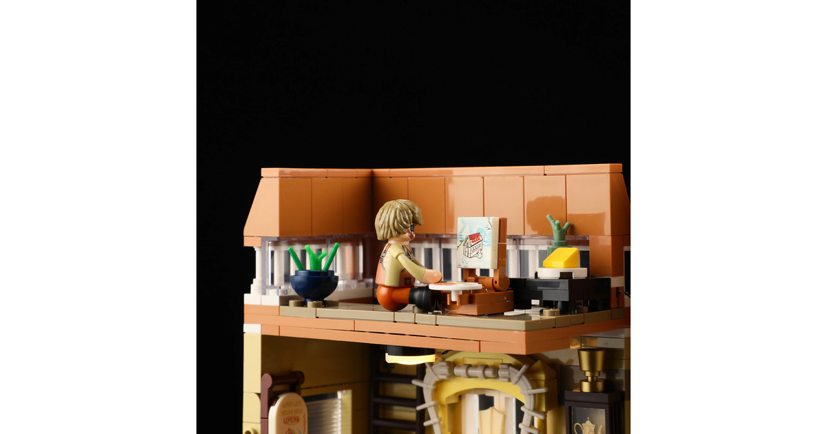 LumibricksTown Life - Gelato Store Constructiespeelgoed  (F9078)