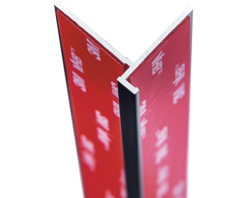 Buitenhoekverbinder Schulte Decodesign 2550 mm chroom voor 3 mm douchewandpanelen