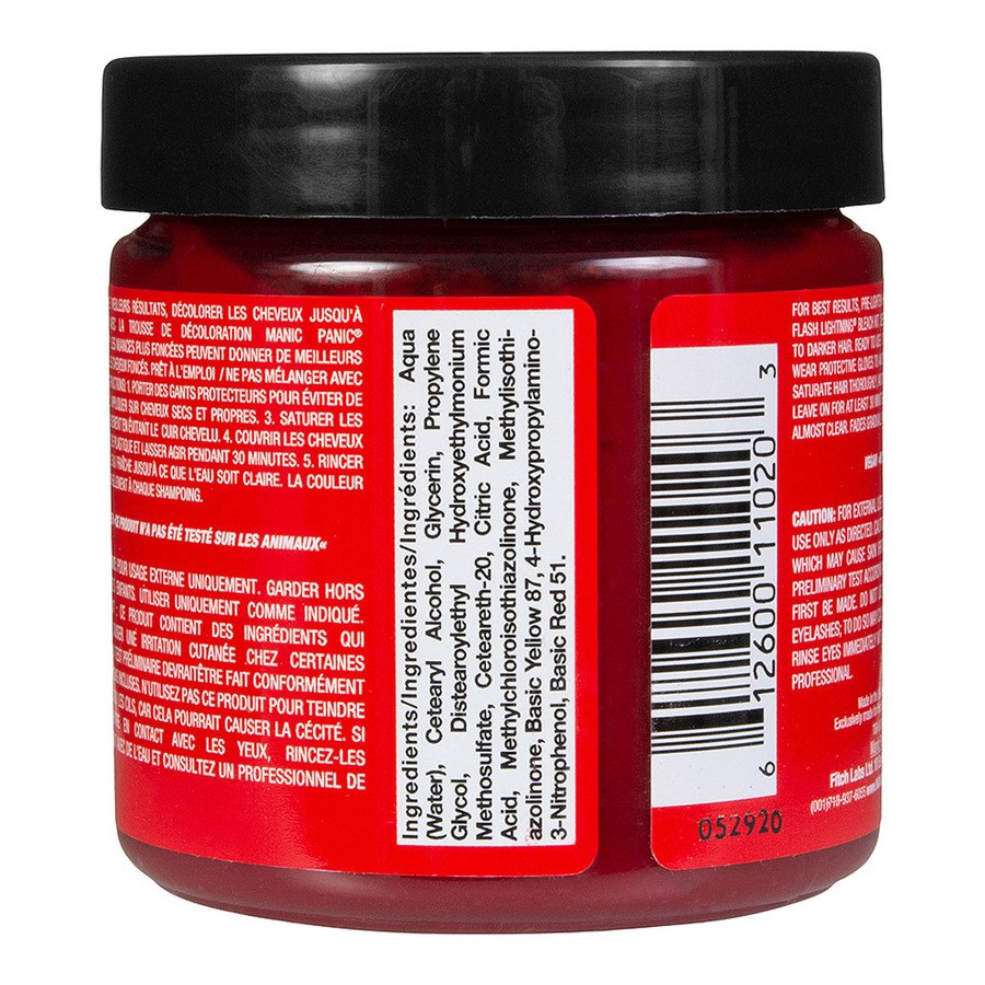 Manic Panic Pillarbox® Red Amplified 118ml