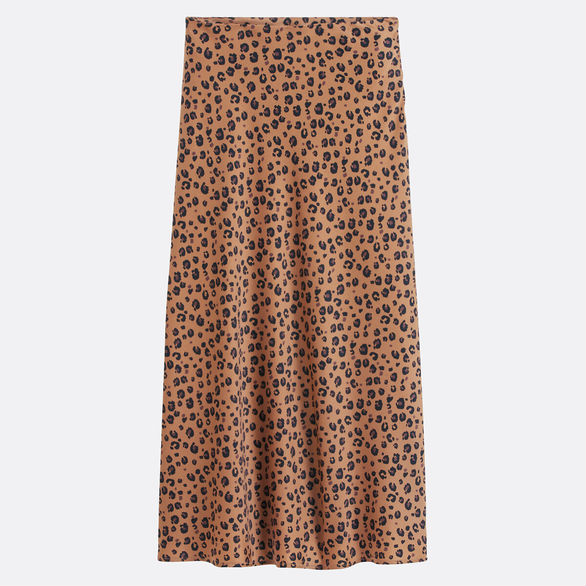 COLEÇÕES LA REDOUTE<br>Saia evasê com estampa animal, modelo Signature Marion