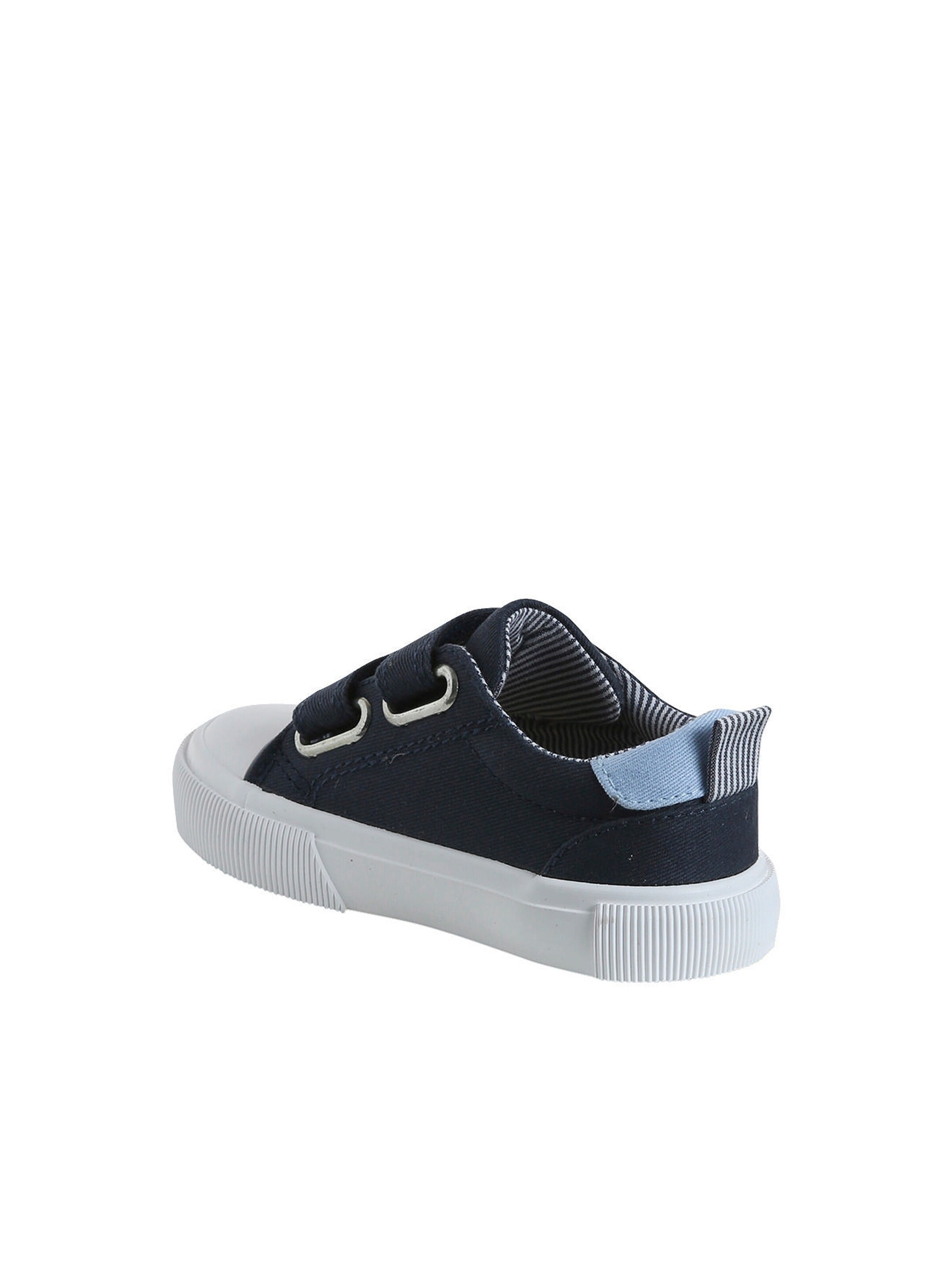 Vertbaudet Baby Stoffsneakers mit Klettriemchen marine