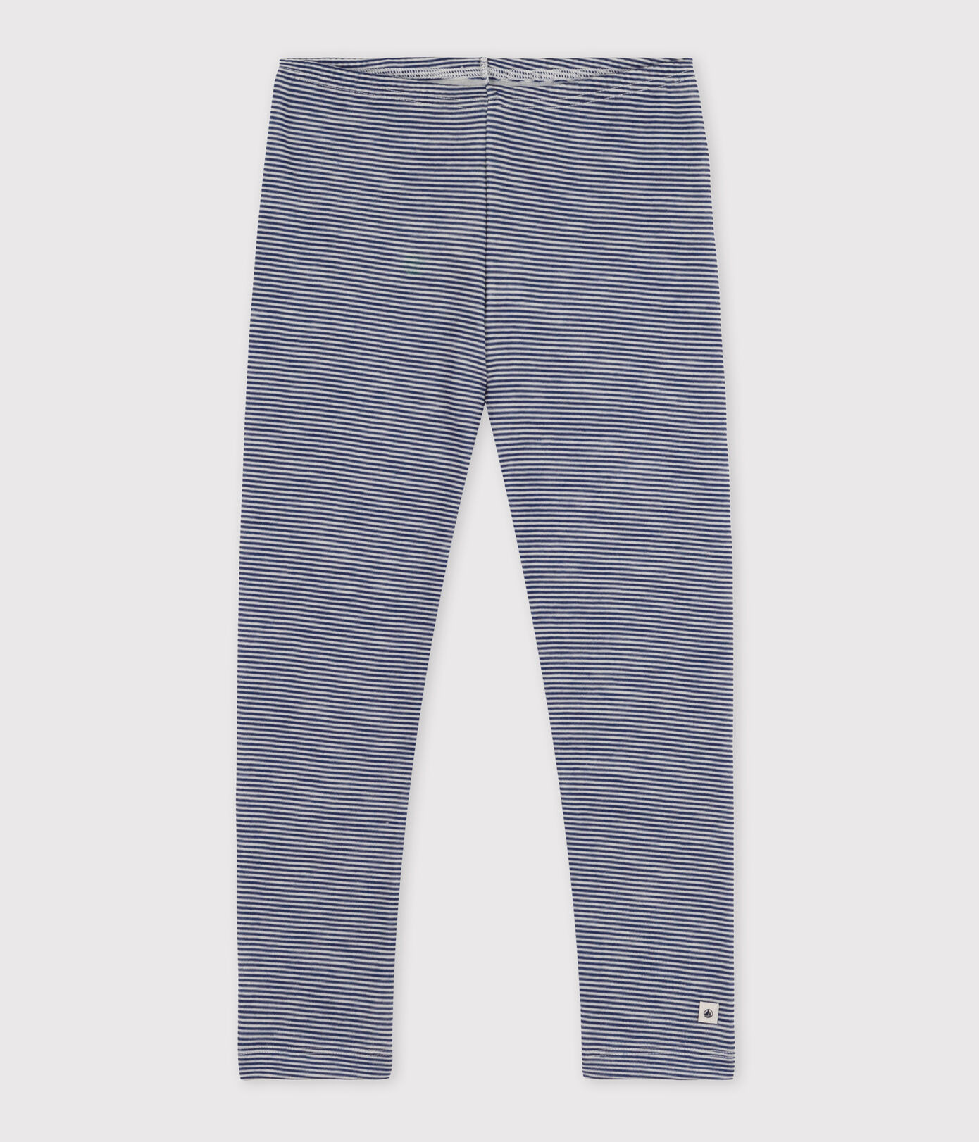 Legging milleraies petite fille/petit garçon en laine et coton