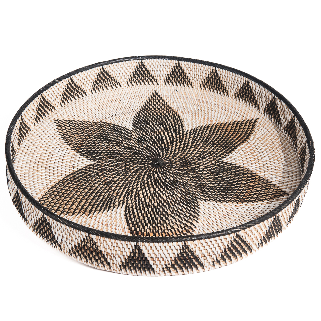 Dienblad Baki rattan Ø60 cm