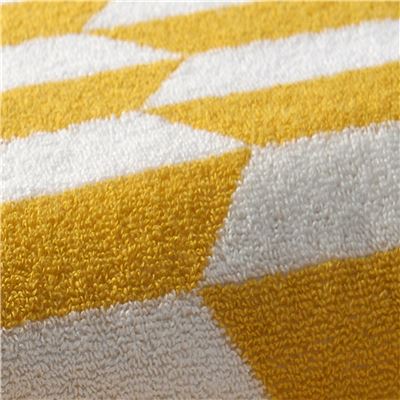 Linge de toilette à motifs géométriques - 450 g/m² - BECQUET CRÉATION