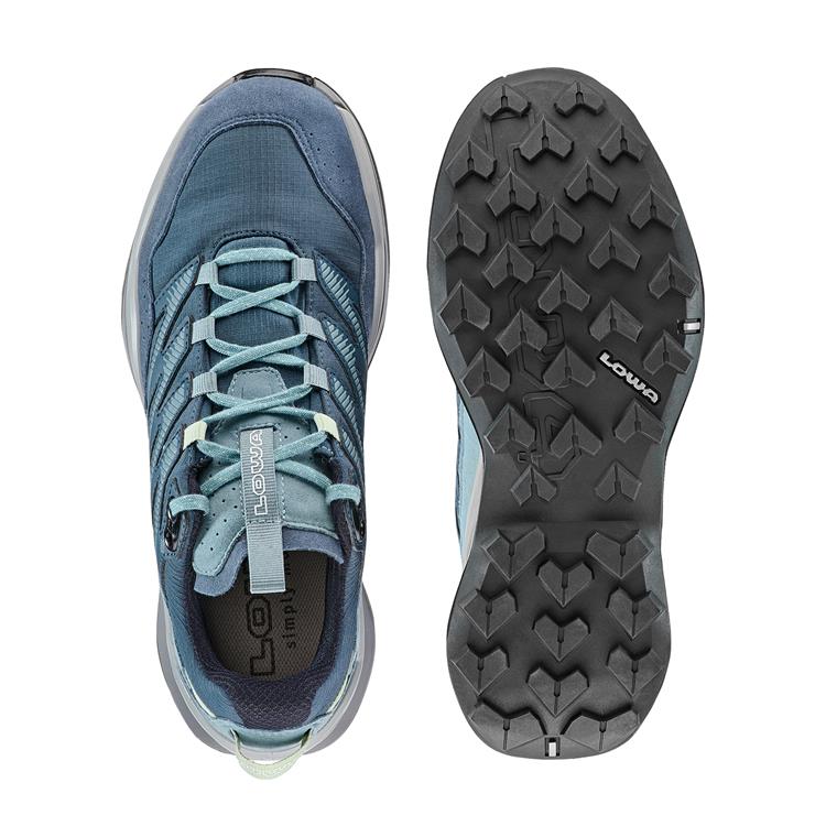 LOWA Maddox Pro GTX Lo 32163 rauchblau/blau
