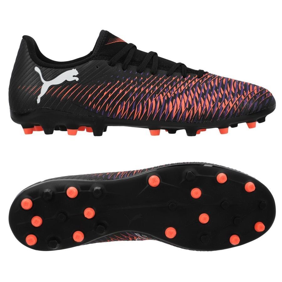 PUMA Future 8 Play MG Unlimited - Noir/Blanc/Glowing Red