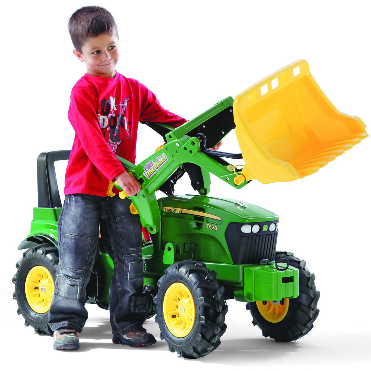 ROLLY TOYS Trator de pedal Rolly Farmtrac John Deere 7930