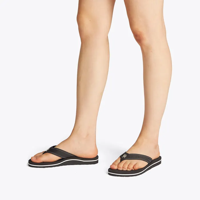 Tommy Hilfiger Webbing Pool Logo Teenslippers Dames
