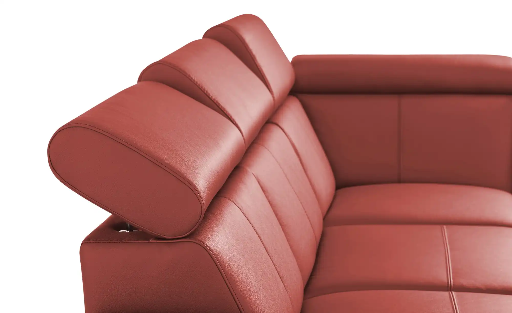 uno Ecksofa aus Echtleder Town