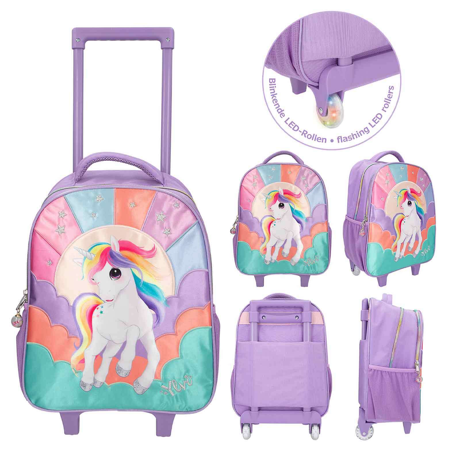 Depesche Schulrucksack Trolley Ylvi 18,5 x 31 x 44 cm