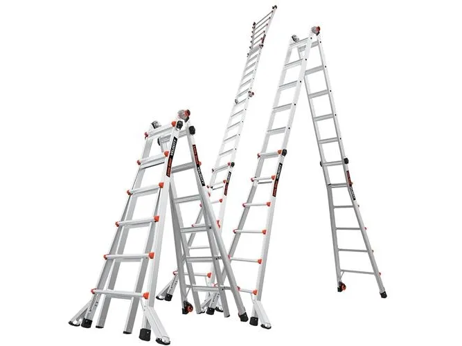 Jumbo Giant Multistige - 6/11 trin - 6,4 m. Ekstra Kraftig Håndværkermodel.