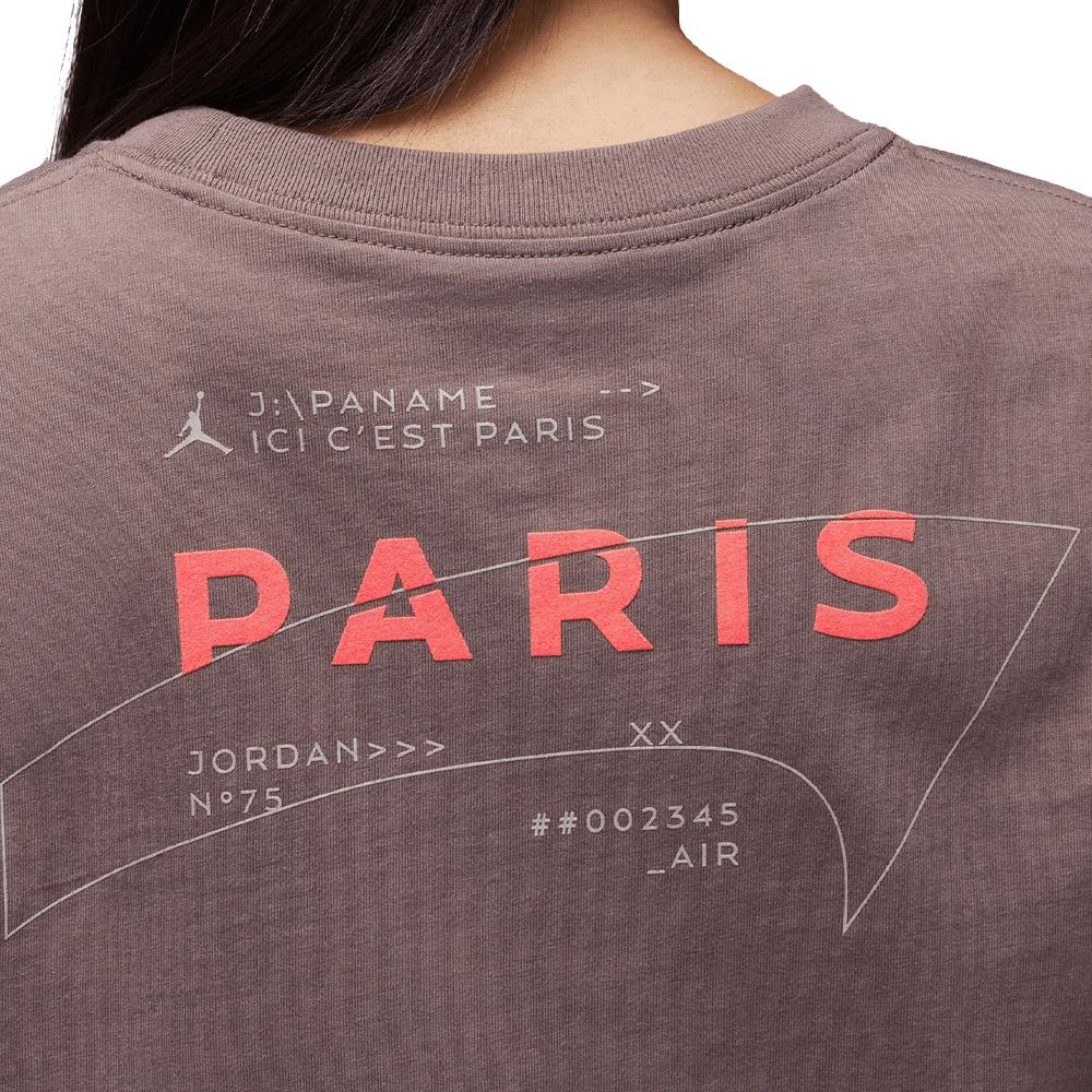 Nike T-shirt Marron Femme Nike Boxy