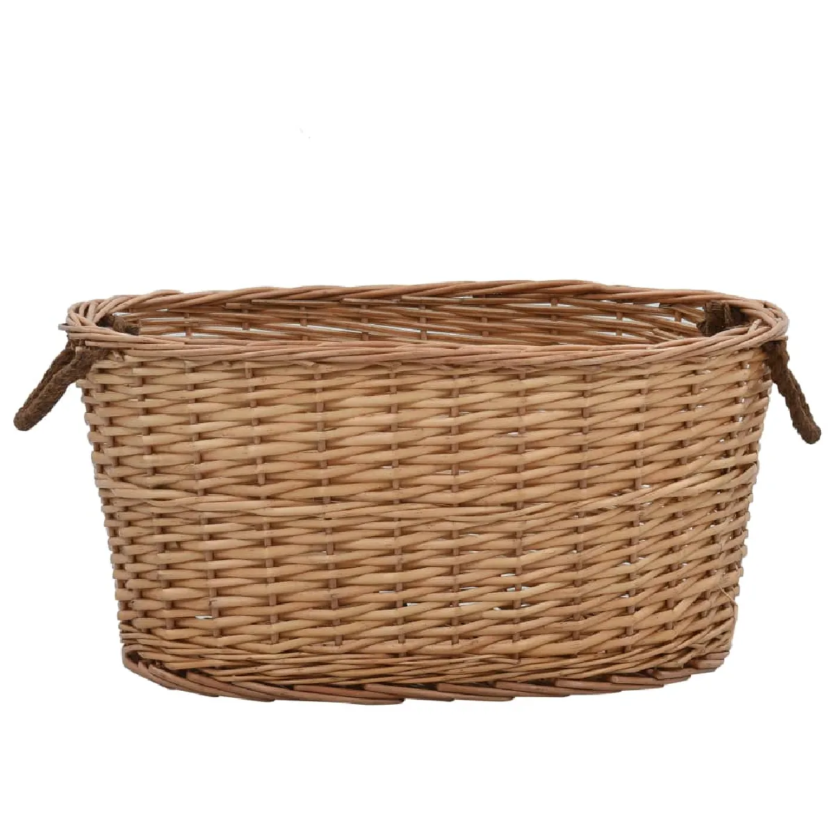 VidaXL Panier à bois - Marron