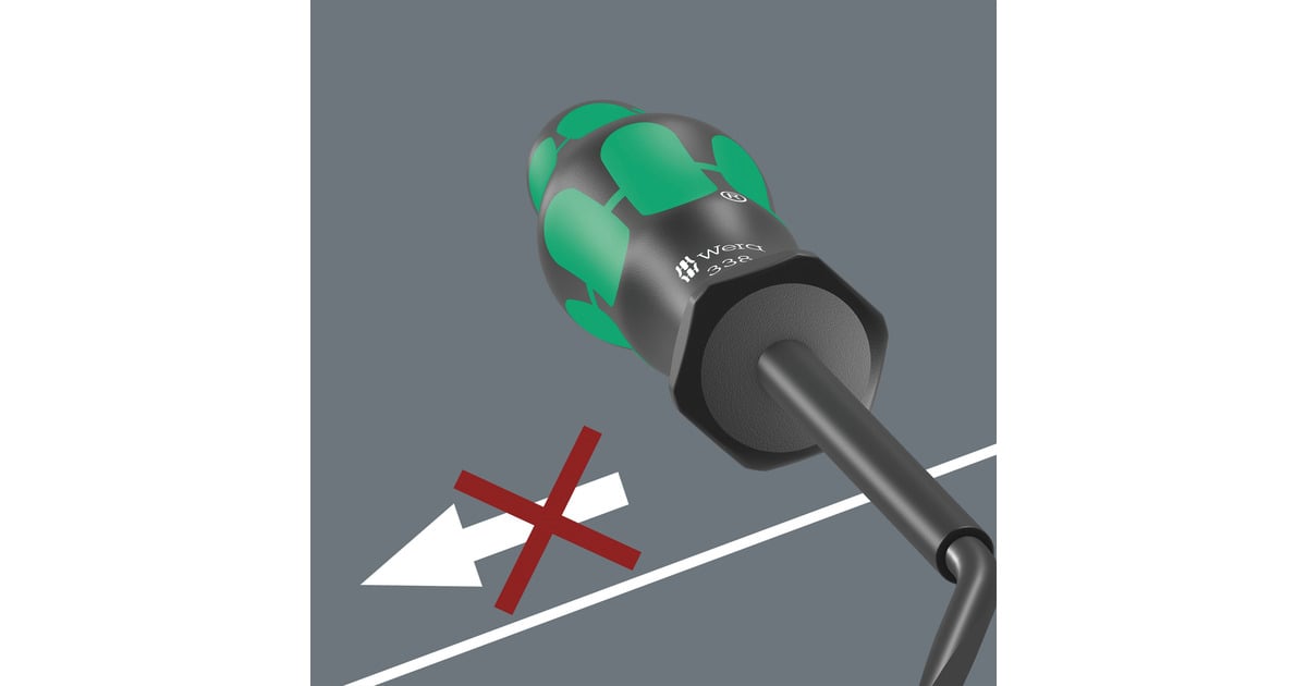 Wera338/2 Klemmenblok-bedieningsgereedschap set schroevendraaier  (2‑delig)
