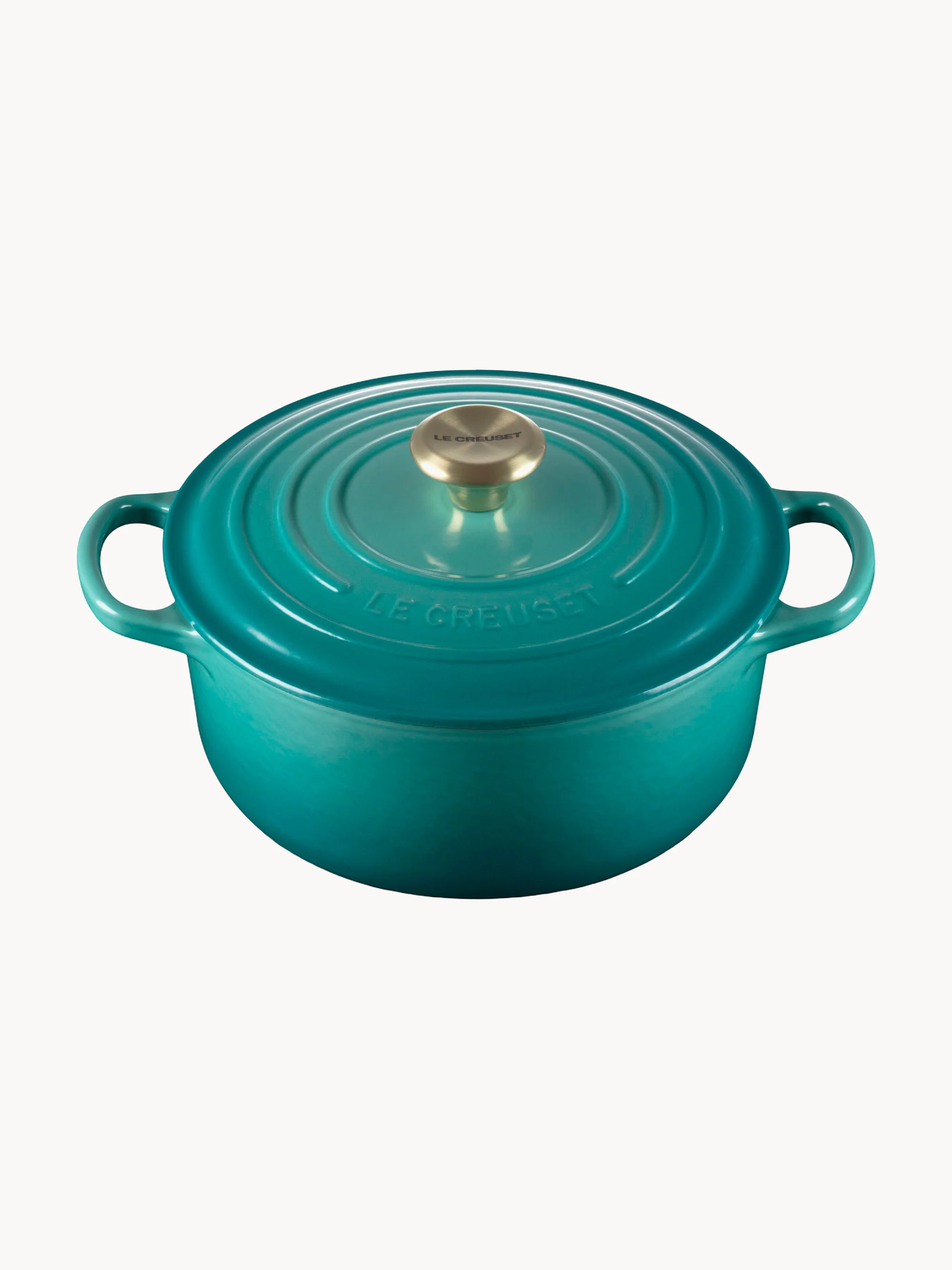 Ronde stoofpan Signature Collection van gietijzer, in verschillende formaten