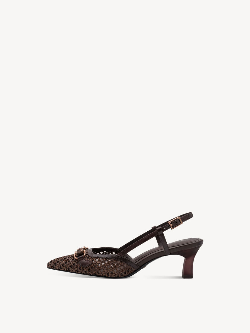 Slingpumps - bruin