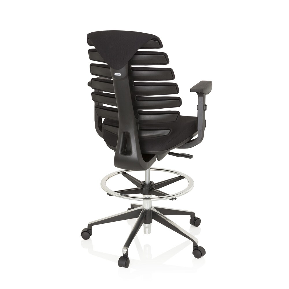 Counterstuhl ERGO LINE II WORK Stoff mit Armlehnen (höhenverstellbar) hjh OFFICE