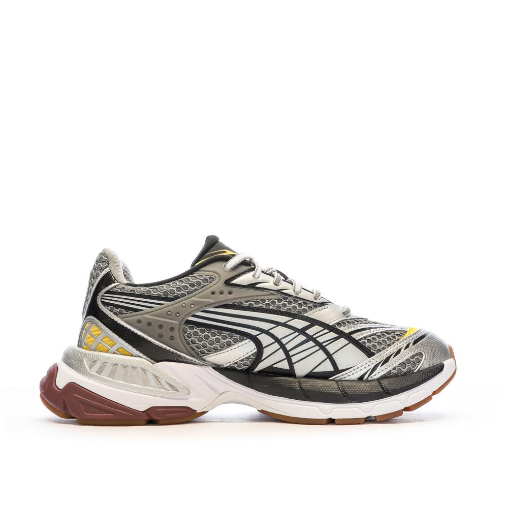 Puma Baskets Noir/Gris Mixte Puma Velophasis Phased