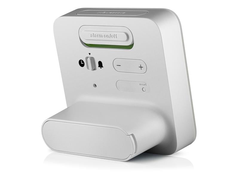 Braun Funkwecker BC09 Weiss Funkwecker mit LDC Display