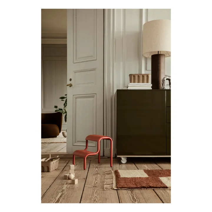 Ferm Living Kids Marche-pied | Rouge