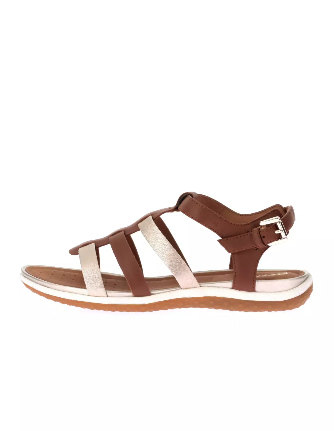VEGA - Sandales & nu-pieds COGNAC/LTGOLD