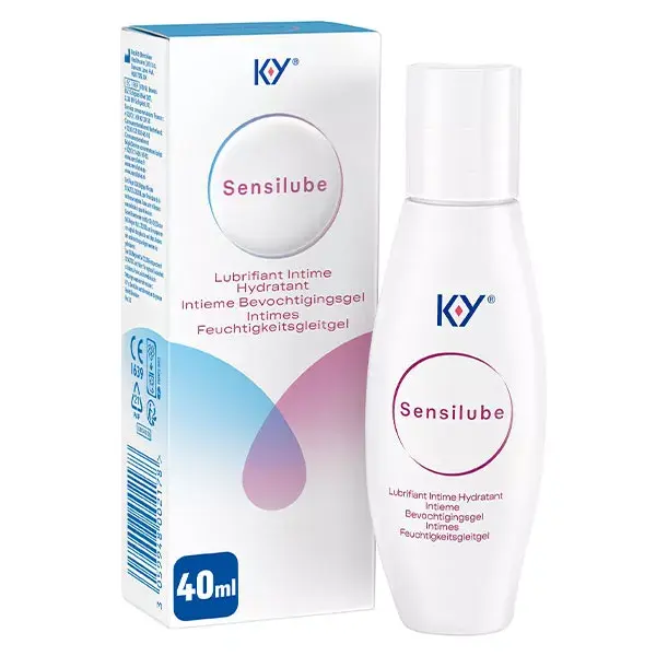 Durex Sensilube Lubrifiant Intime Hydratant - Soulage la Sécheresse Intime - 40ml