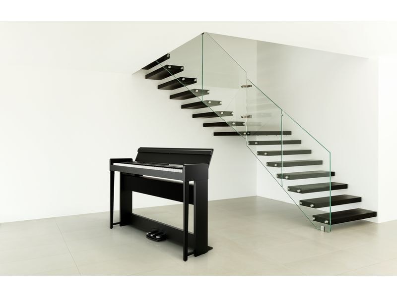 Korg E-Piano C1 Air Schwarz Digitalpiano mit Bluetooth-Audiofunktion