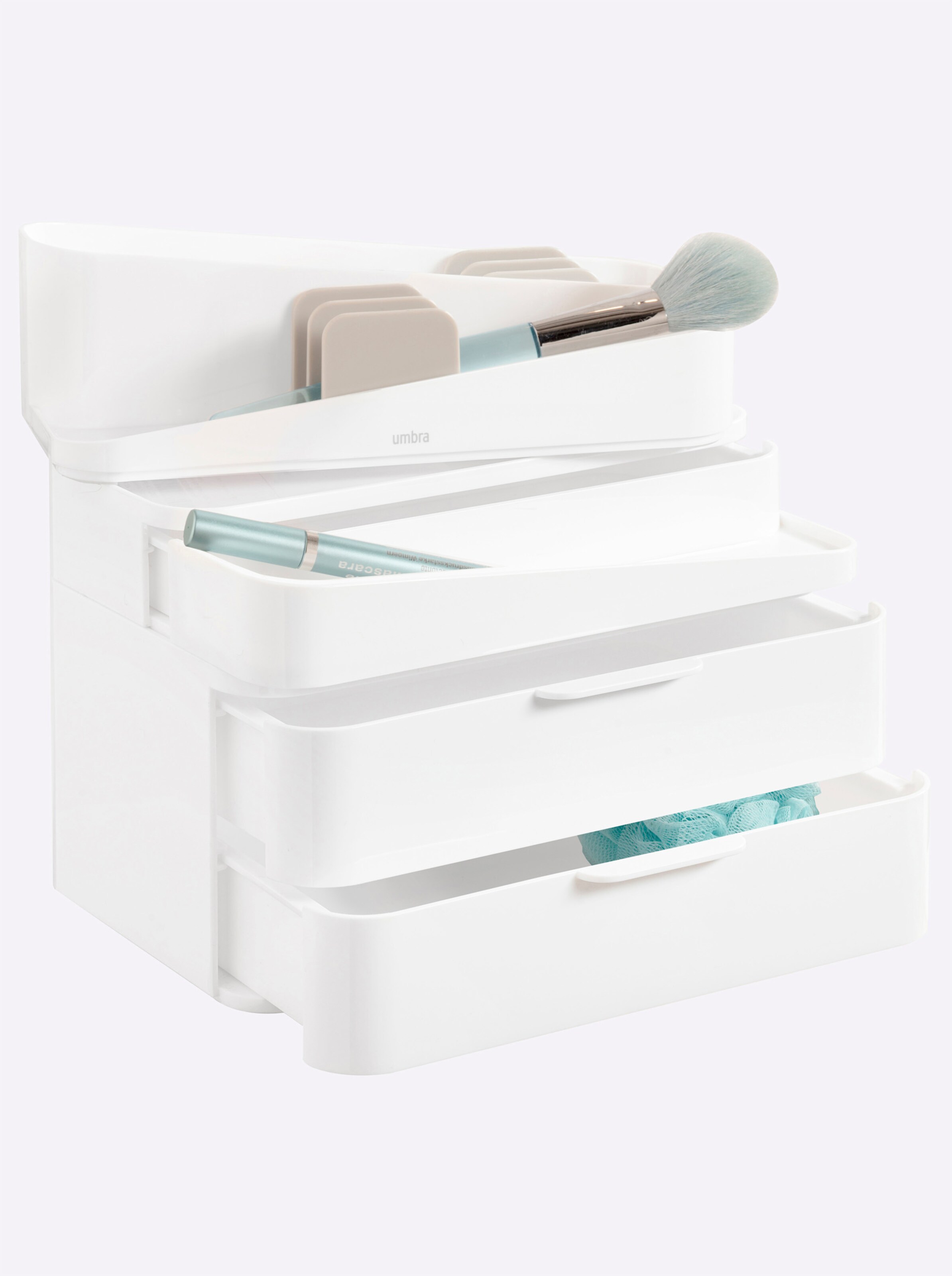 heine home Kosmetik Organizer in weiß