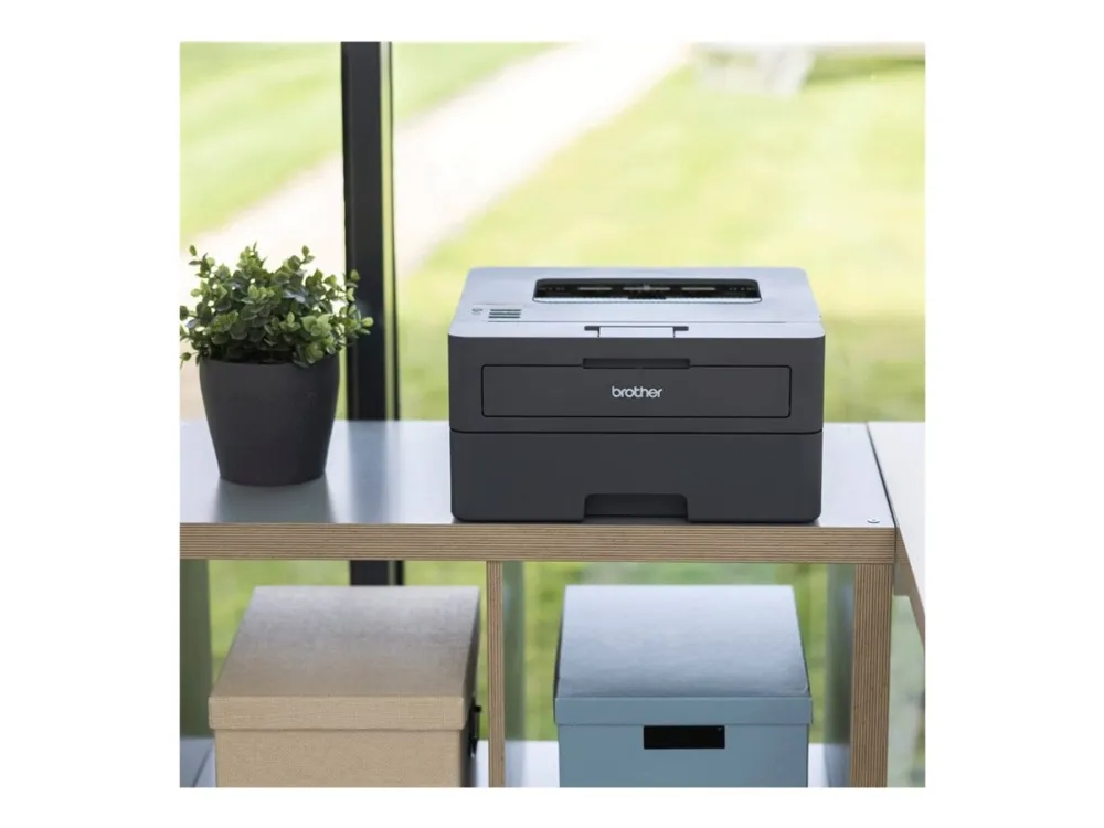 Brother HL-L2447DW - Printer - S/H - Duplex - laser - A4/Legal - 1200 x 1200 dpi - op til 32 spm - kapacitet: 250 ark - USB 2.0, LAN, Wi-Fi(n)