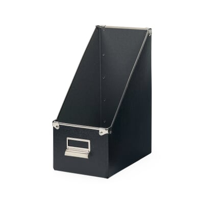 Standordner metallverstärkt 15 cm, Schwarz