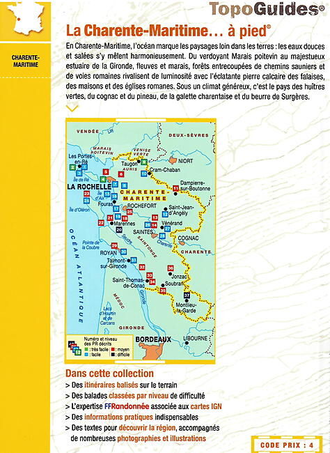 FFRP - D017 LA CHARENTE MARITIME A PIED ED FFRP