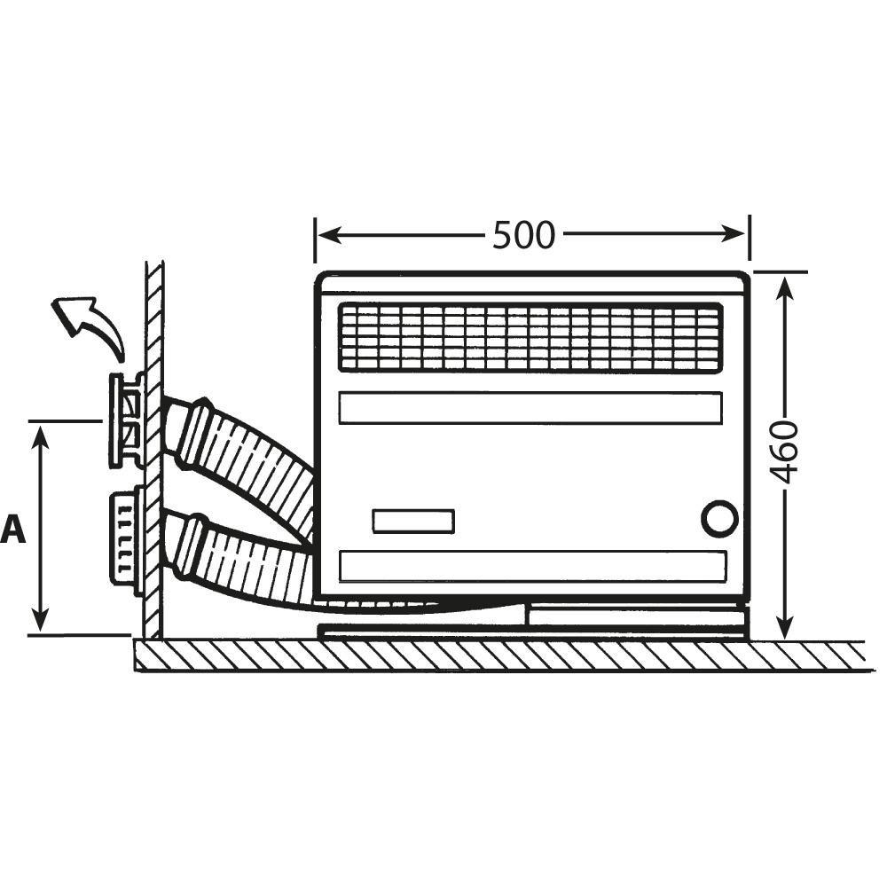 Truma S 2200 - Titangrau - Links