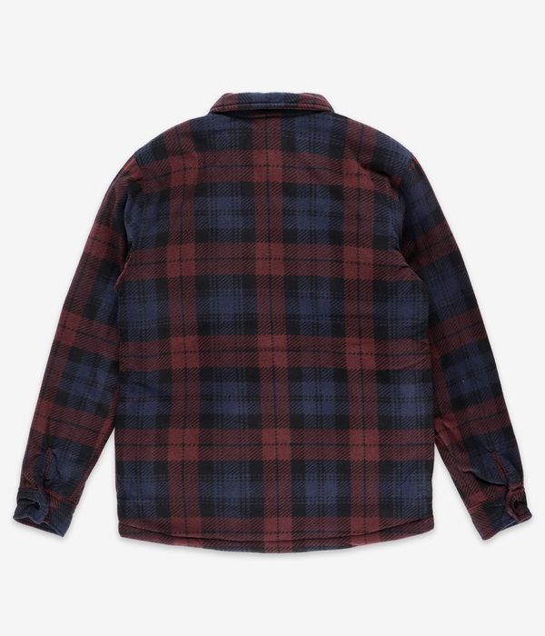 Volcom Bowered Fleece Hemd (merlot)