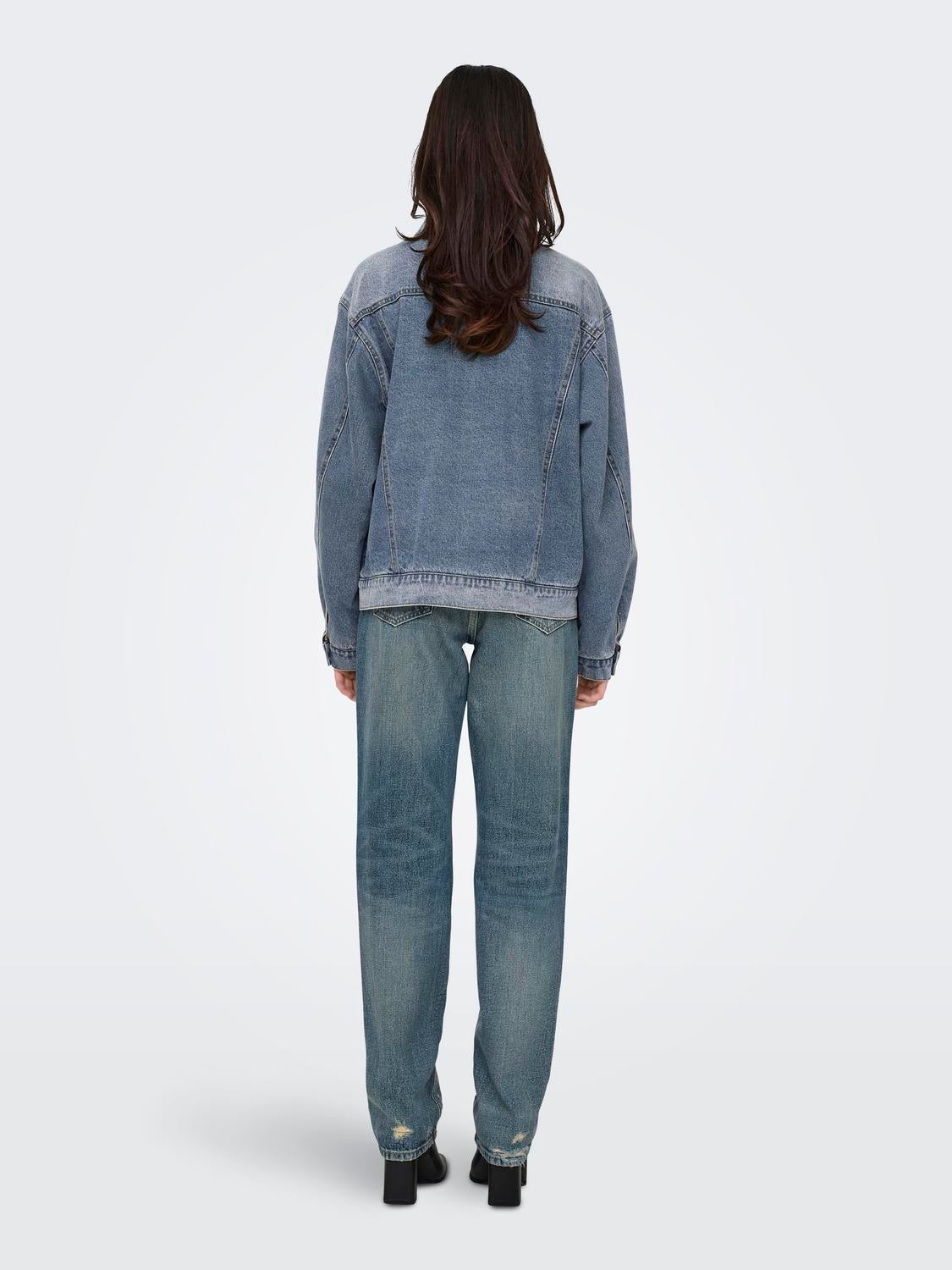 ONLPENNY Jeansjacke Medium Blue Denim