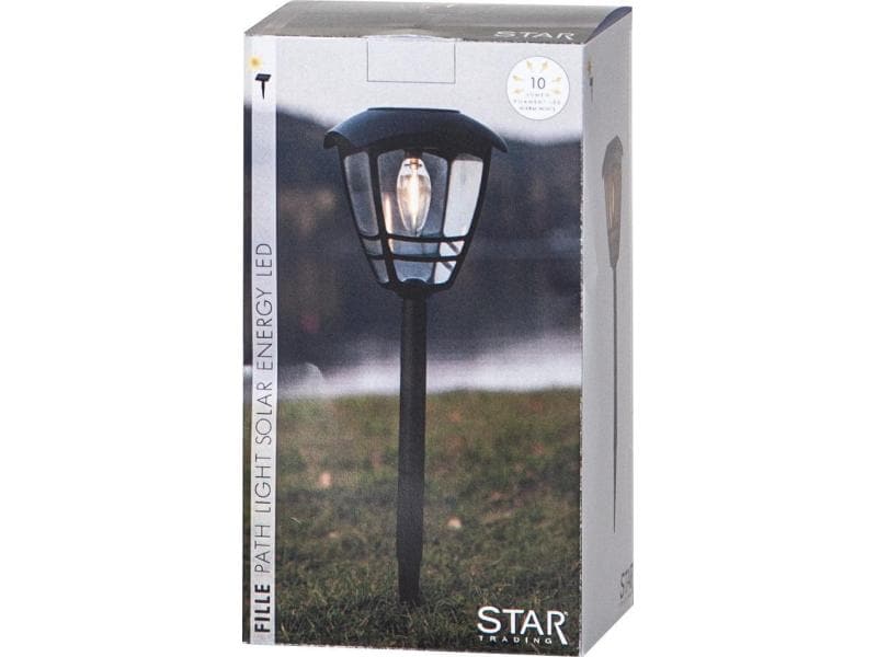 Star Trading Gartenlicht Solar Felix LED-Solar-Gartenleuchte Felix