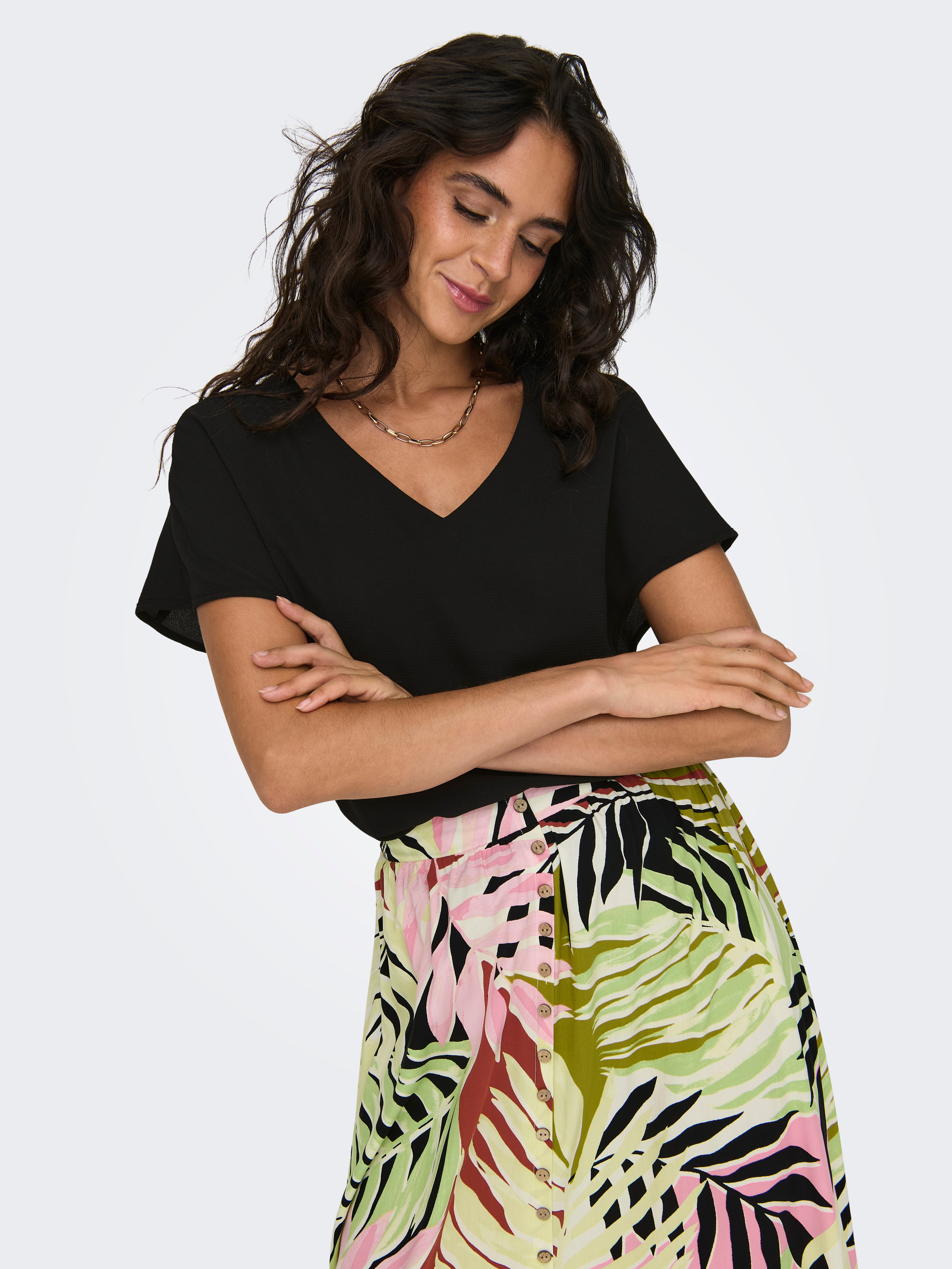 ONLNOVA Top Black