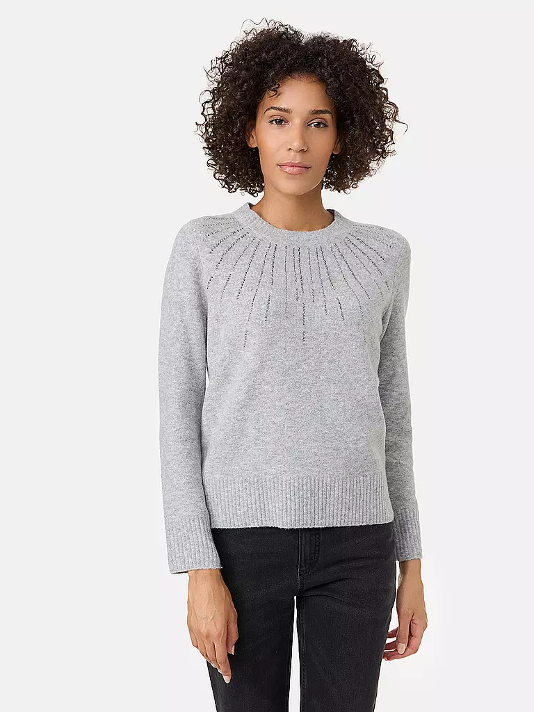 GERRY WEBER Pullover silber
