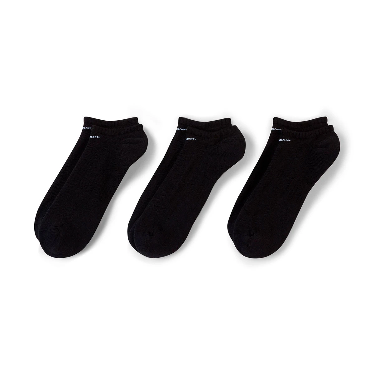 Meias Nike Everyday Cushioned No-Show (3 Pares)