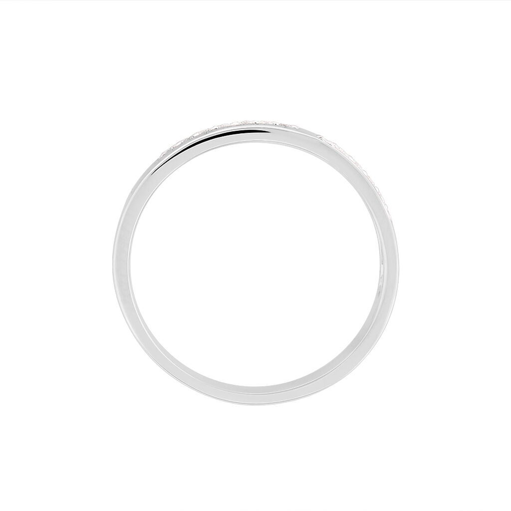 Alliance Boree Or Blanc Diamant