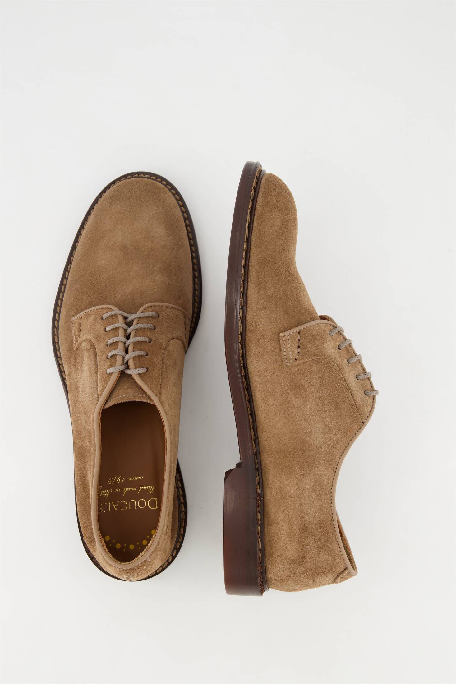 Doucal's| Herren Schnürschuhe DERBY aus Wildleder