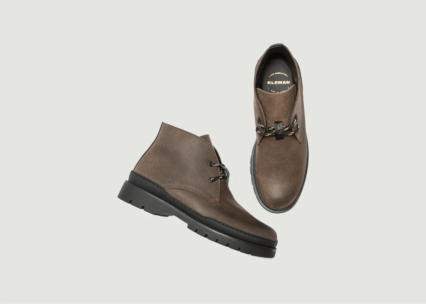 Boots en cuir Cagna Kleman
