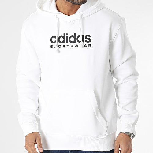 Sweat Capuche All IC9781 Blanc