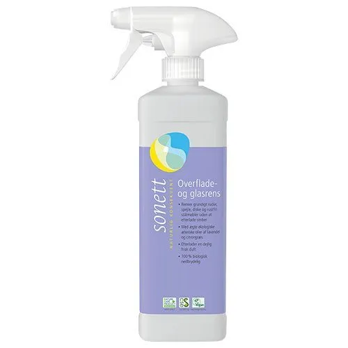 Sonett Glas & Overfladerens - 500 ml.