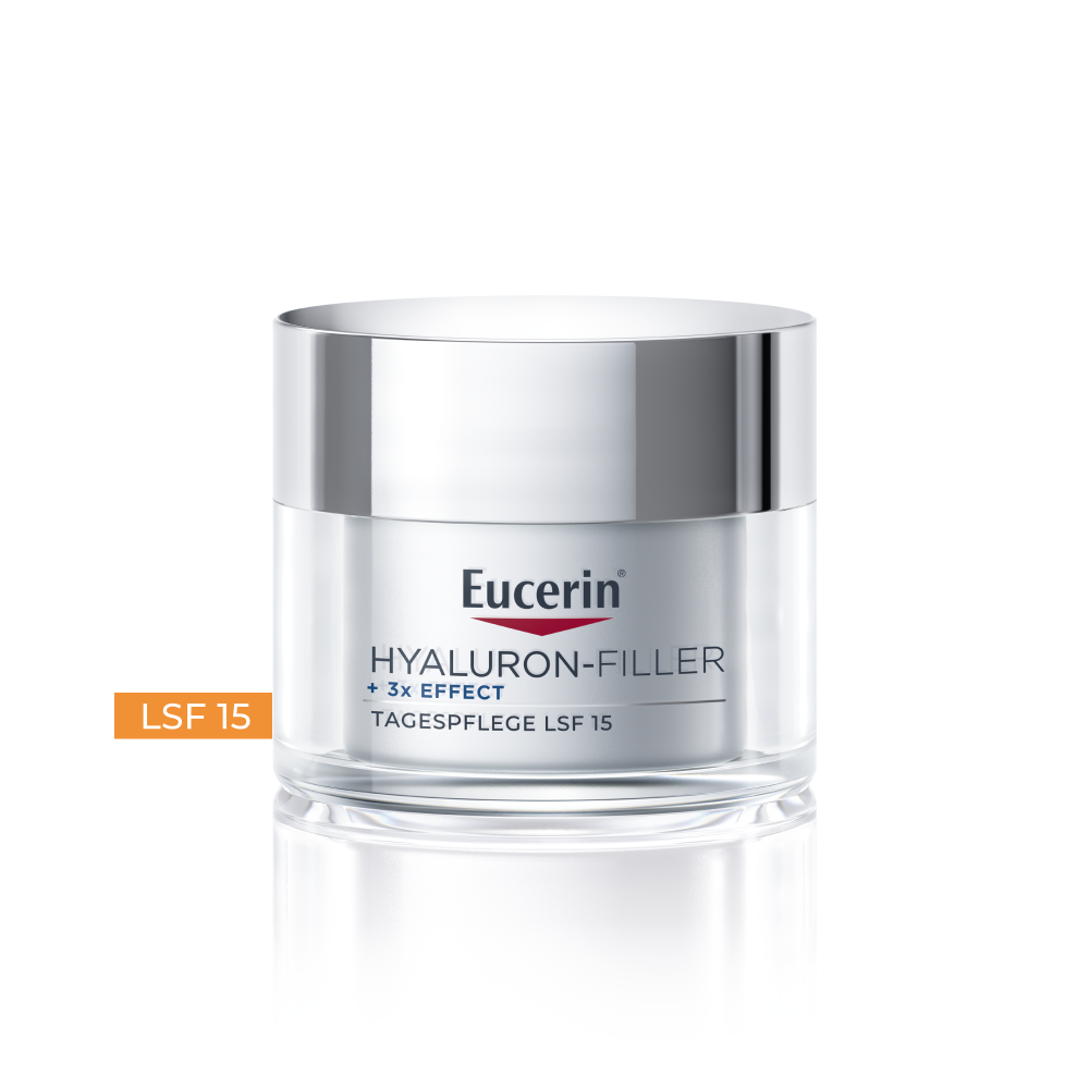 EUCERIN Hyaluron-Filler Tagespflege<br>50 ml, Topf, trockene Haut LSF15