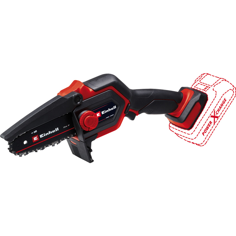 Einhell GE-PS 18/15 Li Solo accu mini kettingzaag (body) 18V Li-ion - 15,8cm