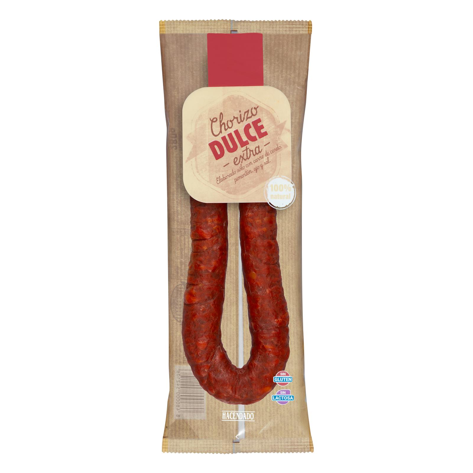 Chorizo extra doux Hacendado