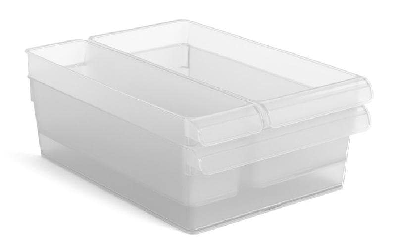 Kühlschrankorganizer Loft 3 Stück, TransparentKühlschrankorganizer Set